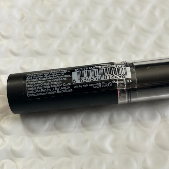 Nabi Matte Lipstick spring pink MLS79 new sealed see pictures - Picture 5 of 5